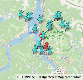 Mappa Via Parodi, 23827 Lierna LC, Italia (6.347)