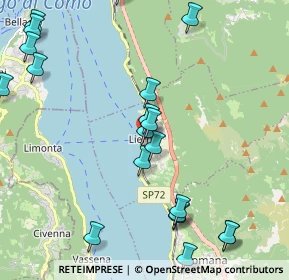 Mappa Via Parodi, 23827 Lierna LC, Italia (2.5185)