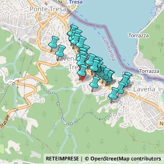 Mappa Via Pezzalunga, 21037 Lavena Ponte Tresa VA, Italia (0.33222)