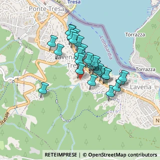 Mappa Via Pezzalunga, 21037 Lavena Ponte Tresa VA, Italia (0.33929)