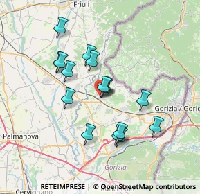Mappa Via Piave, 34071 Cormons GO, Italia (6.01813)