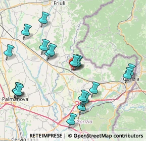 Mappa Via Piave, 34071 Cormons GO, Italia (8.944)