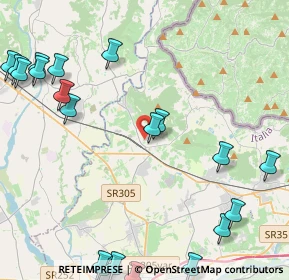 Mappa Via Piave, 34071 Cormons GO, Italia (6.016)