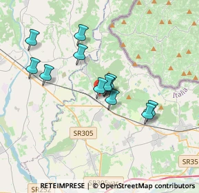 Mappa Via Piave, 34071 Cormons GO, Italia (2.89167)