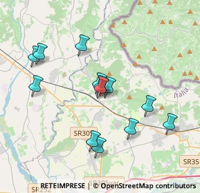 Mappa Via Piave, 34071 Cormons GO, Italia (3.37769)