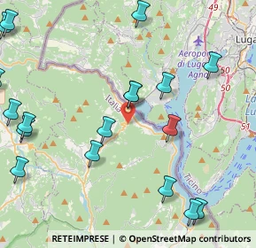 Mappa Via Grumello, 21037 Lavena ponte Tresa VA, Italia (5.8075)