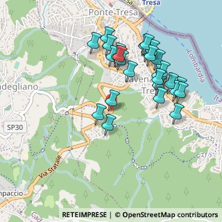 Mappa Via Grumello, 21037 Lavena ponte Tresa VA, Italia (0.47857)