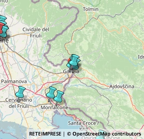 Mappa Vicolo del Molino, 34170 Gorizia GO, Italia (25.615)