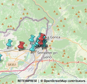 Mappa Vicolo del Molino, 34170 Gorizia GO, Italia (2.7015)