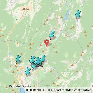 Mappa Via Antonio Rosmini, 38074 Dro TN, Italia (4.69909)