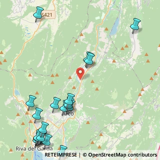 Mappa Via Antonio Rosmini, 38074 Dro TN, Italia (6.3295)