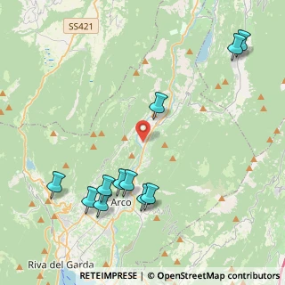 Mappa Via Antonio Rosmini, 38074 Dro TN, Italia (4.82727)