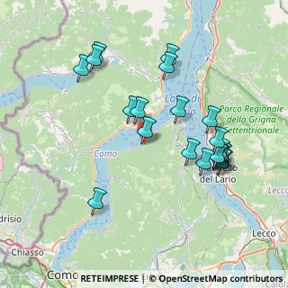 Mappa Via Villa, 22025 Lezzeno CO, Italia (7.62)
