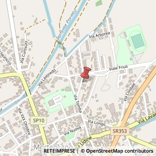 Mappa Via 25 Aprile, 10, 33050 Mortegliano, Udine (Friuli-Venezia Giulia)