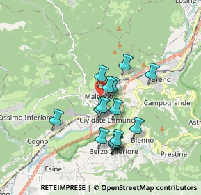 Mappa 25053 Malegno BS, Italia (1.44467)