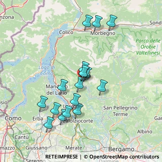 Mappa Via Fiumicello, 23818 Pasturo LC, Italia (13.58706)