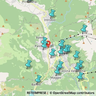 Mappa Via Fiumicello, 23818 Pasturo LC, Italia (2.5565)