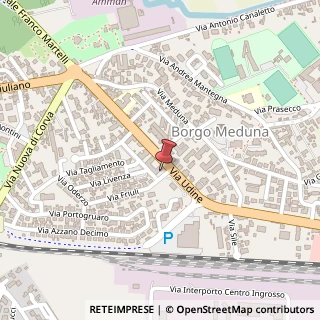 Mappa Via Udine, 80, 33170 Pordenone, Pordenone (Friuli-Venezia Giulia)