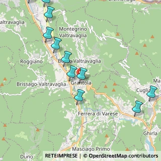 Mappa Via S. Fermo, 21030 Grantola VA, Italia (2.735)