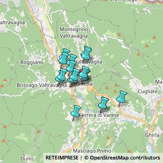 Mappa Via S. Fermo, 21030 Grantola VA, Italia (1.06)