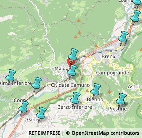 Mappa Via del Lanico, 25053 Malegno BS, Italia (2.79769)