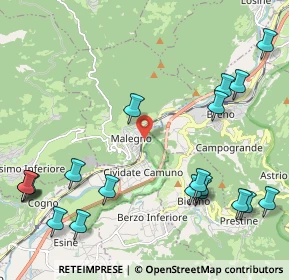 Mappa Via del Lanico, 25053 Malegno BS, Italia (2.7935)