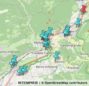 Mappa Via del Lanico, 25053 Malegno BS, Italia (1.92125)