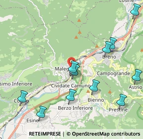 Mappa Via del Lanico, 25053 Malegno BS, Italia (2.39818)