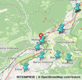 Mappa Via del Lanico, 25053 Malegno BS, Italia (2.59091)