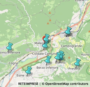 Mappa Via del Lanico, 25053 Malegno BS, Italia (2.01091)