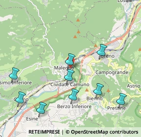 Mappa Via del Lanico, 25053 Malegno BS, Italia (2.83417)