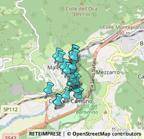 Mappa Via del Lanico, 25053 Malegno BS, Italia (0.54)