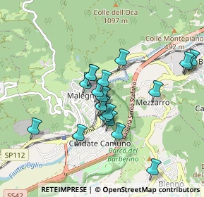 Mappa Via del Lanico, 25053 Malegno BS, Italia (0.782)