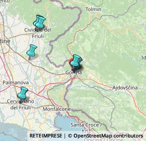 Mappa Riva Piazzutta, 34170 Gorizia GO, Italia (12.97818)
