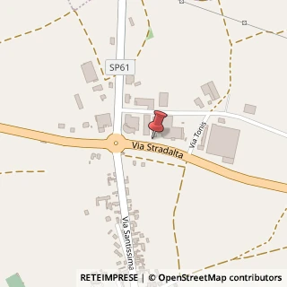 Mappa Via Stradalta, 29, 33032 Bertiolo, Udine (Friuli-Venezia Giulia)