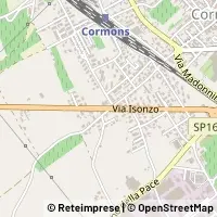 Map Cormons