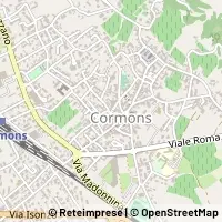 Hartă Cormons