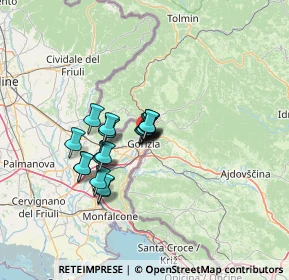 Mappa Piazzale Medaglie d'Oro, 34170 Gorizia GO, Italia (9.0495)