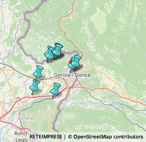 Mappa Piazzale Medaglie d'Oro, 34170 Gorizia GO, Italia (5.06364)