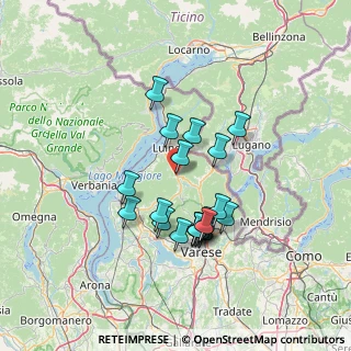 Mappa Via Umberto da Masanzana, 21030 Mesenzana VA, Italia (11.89)