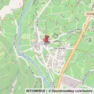 Mappa Via Sant'Antonino, 2, 38074 Ceniga TN, Italia, 38074 Dro, Trento (Trentino-Alto Adige)