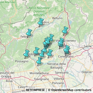 Mappa Via Follinetta, 31051 Follina TV, Italia (10.12706)