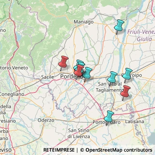 Mappa Via Timavo, 33170 Pordenone PN, Italia (11.09909)