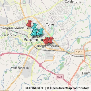 Mappa Via Timavo, 33170 Pordenone PN, Italia (1.20545)