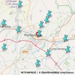 Mappa Via Timavo, 33170 Pordenone PN, Italia (5.44083)