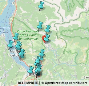 Mappa VIale 4 Novembre, 23818 Pasturo LC, Italia (9.225)