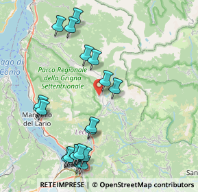 Mappa VIale 4 Novembre, 23818 Pasturo LC, Italia (9.2475)