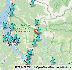 Mappa VIale 4 Novembre, 23818 Pasturo LC, Italia (10.3585)