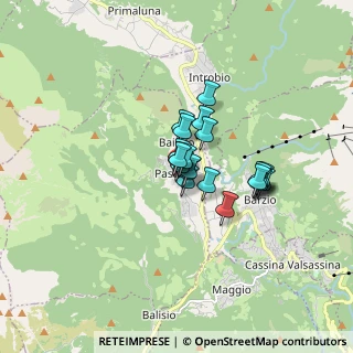 Mappa VIale 4 Novembre, 23818 Pasturo LC, Italia (0.9415)