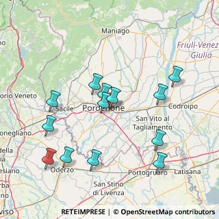 Mappa Borgomeduna, 33170 Pordenone PN, Italia (15.67462)